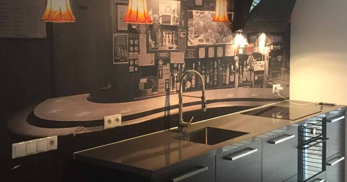 Papier Peint Panoramique pour la cuisine