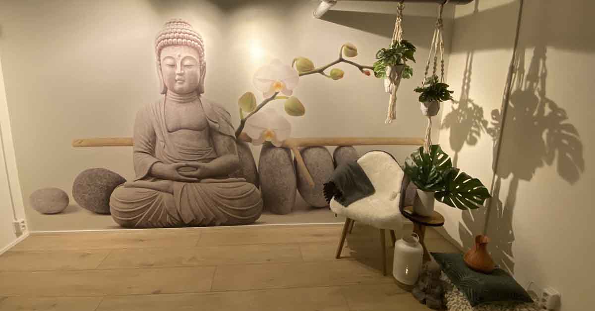 Papier Peint Bouddha & statues