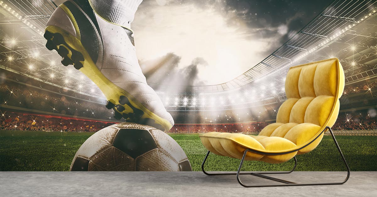 Papier peint football