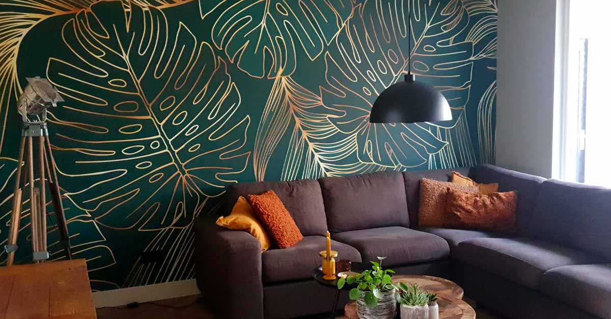 Papier Peint Salon Tendance – Luxe, Moderne et Panoramique