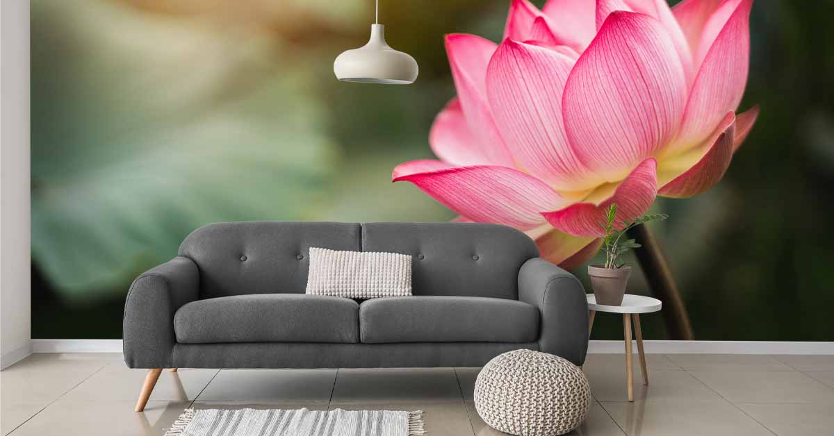Papier peint Lotus