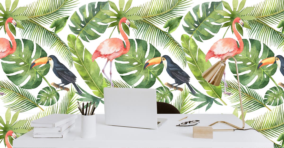 Papier peint Motif Jungle