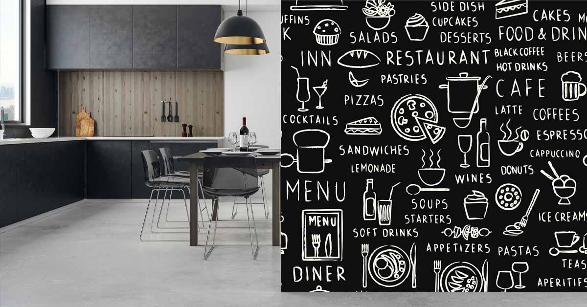Papier Peint gastronomie
