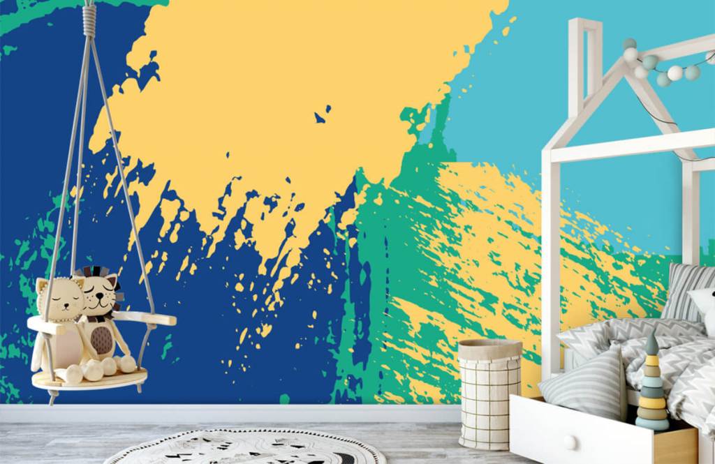 Abstrait - Surfaces abstraites en couleur - Chambre d'hobby 3