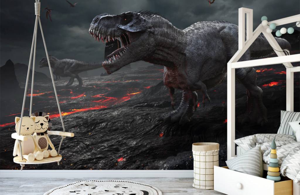 Dinosaures - Dinoz 3D - Chambre des enfants 2