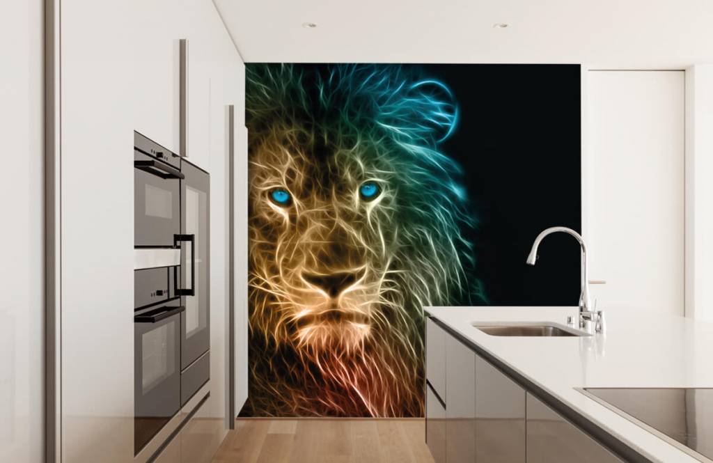 Animals - Lion fantaisiste - Chambre d'adolescent 4