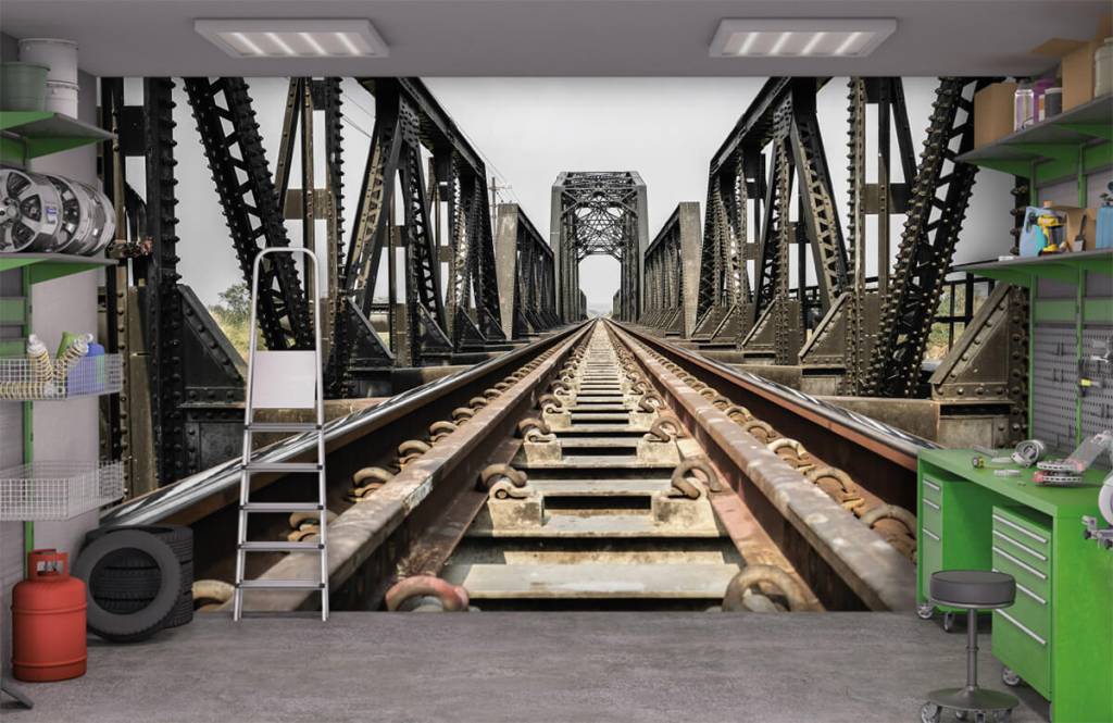Éléments - Pont ferroviaire métallique - Garage 1