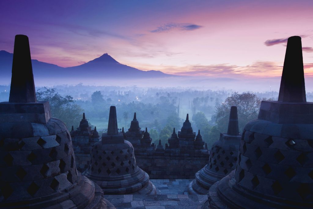 Le temple de Borobudur