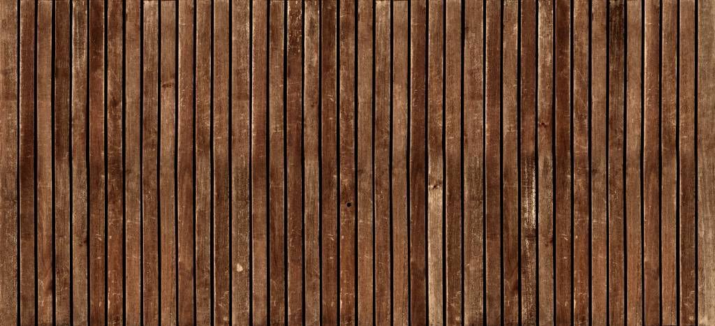 Planches de bois verticales foncées