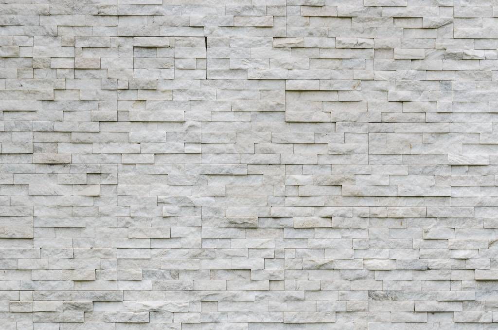 Mur en pierre moderne