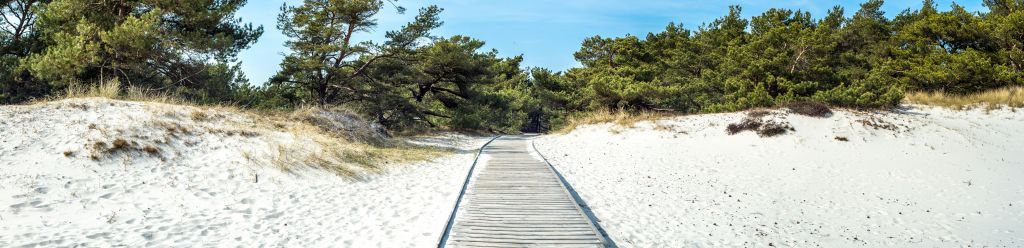 Sentier de sable