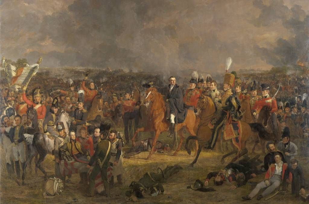 La bataille de Waterloo