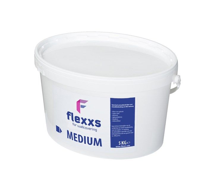 Flexxs Behanglijm voor Airtex Naadloos behang, Medium 5 KG