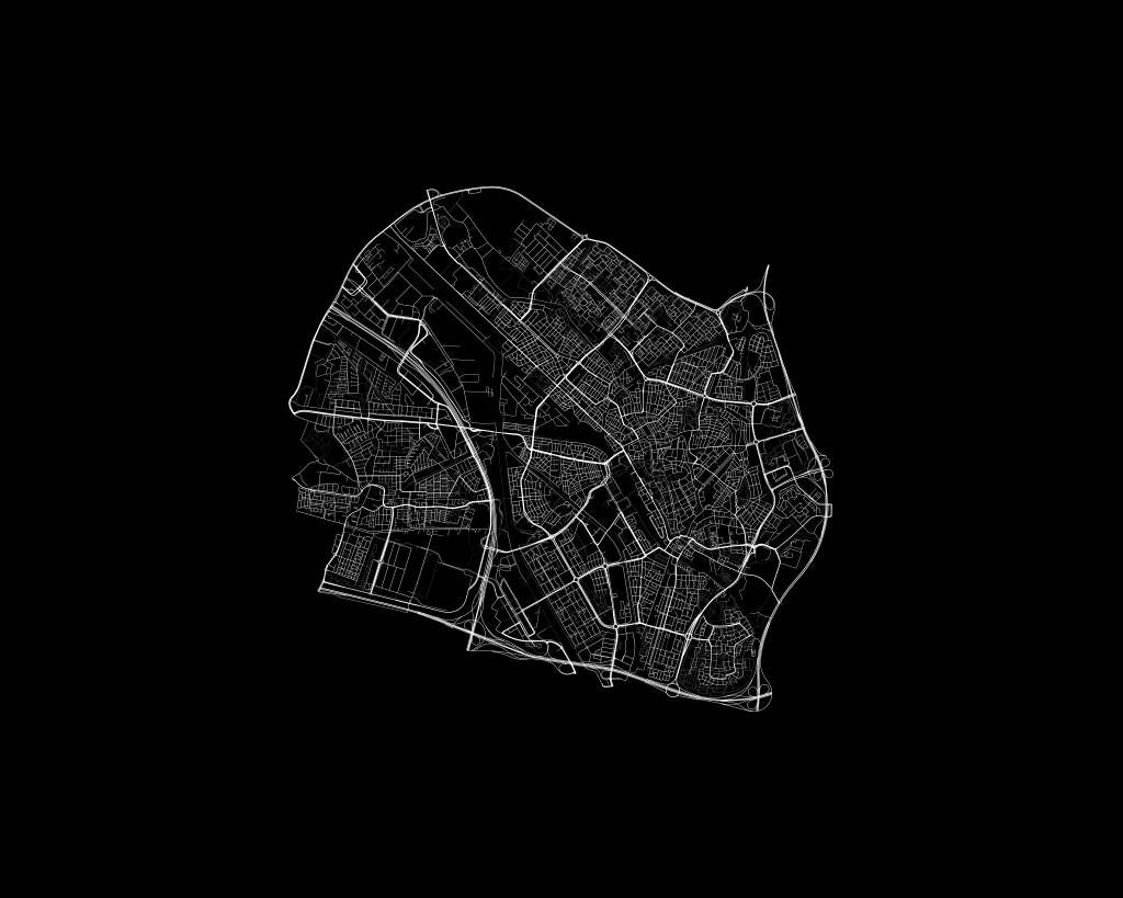 Carte d'Utrecht, noir