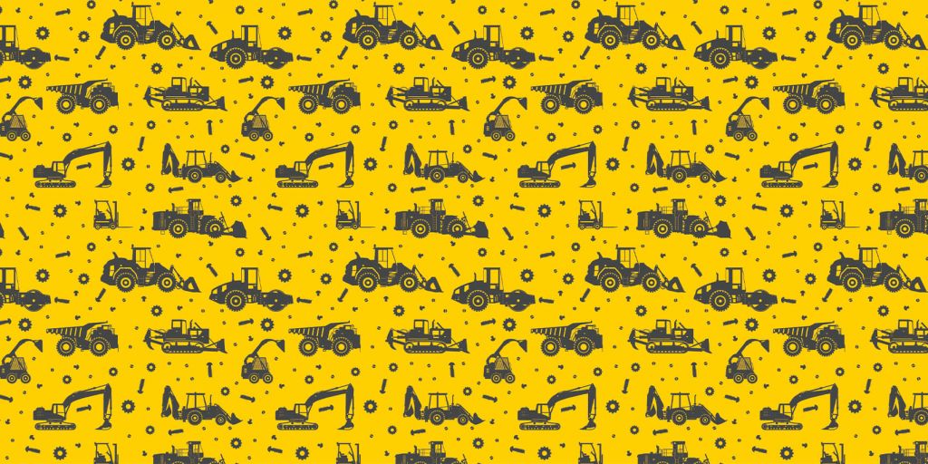 Jaune de construction jaune