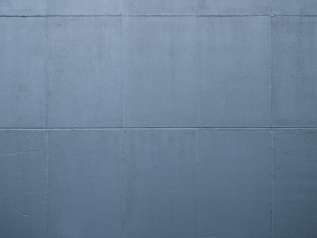 Dalles de béton peintes