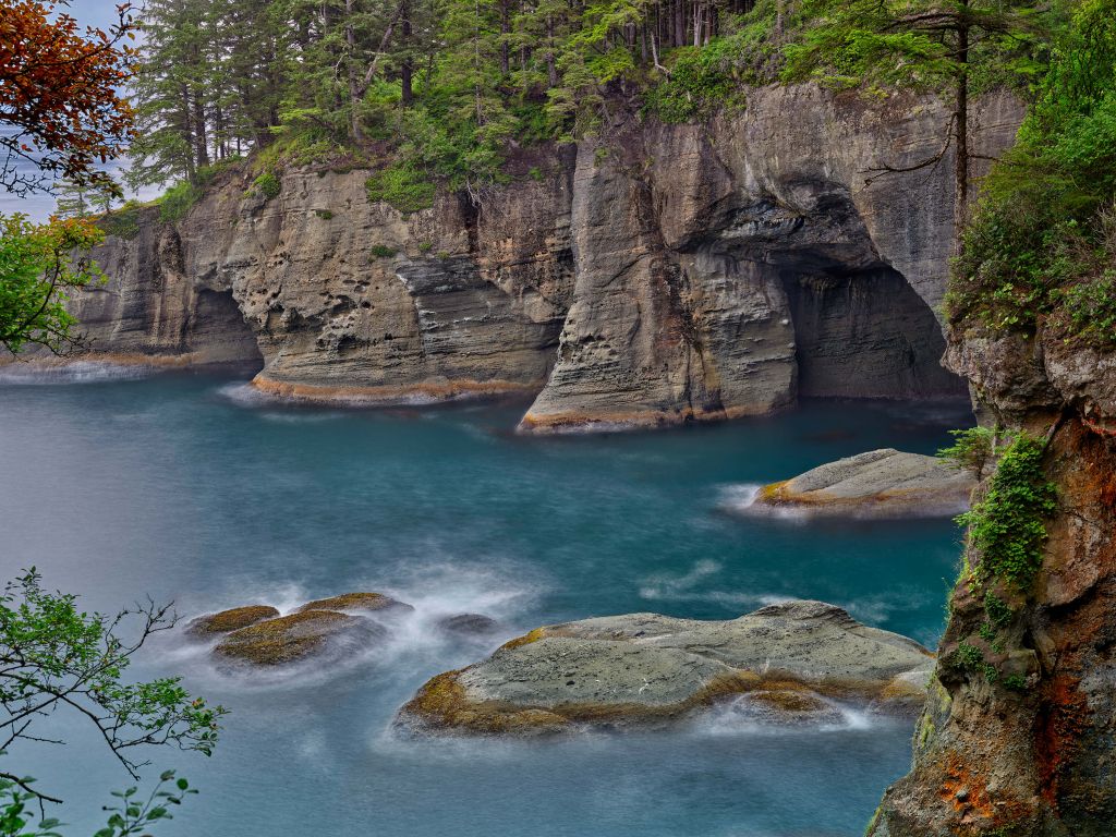 Cove côte rocheuse