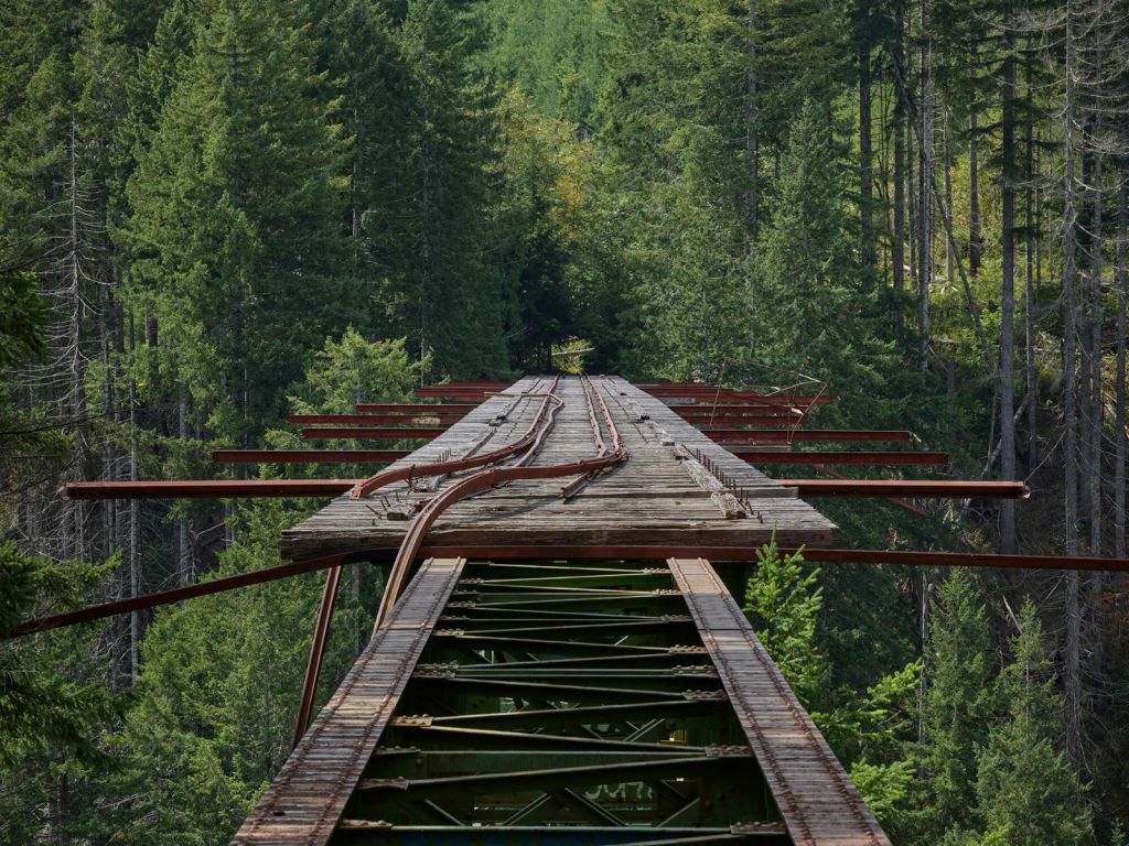 Vieux pont ferroviaire