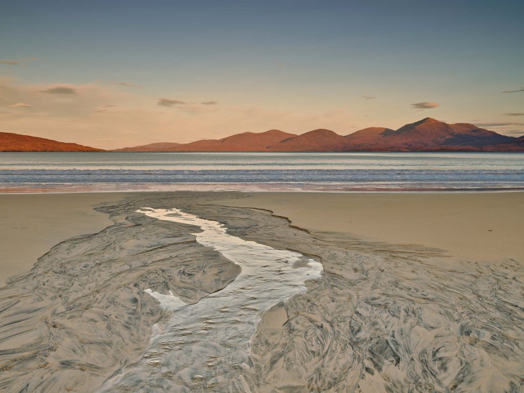 Belle plage de sable fin