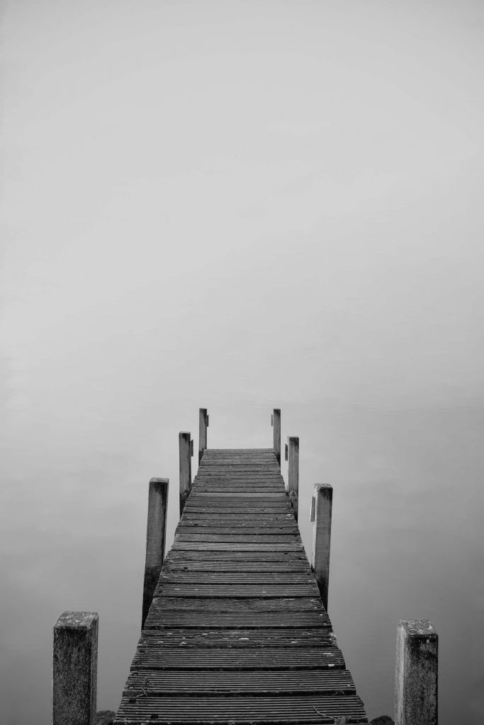 Echafaudage sur l'eau