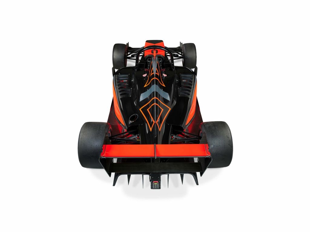 Formula 3 - Rear view