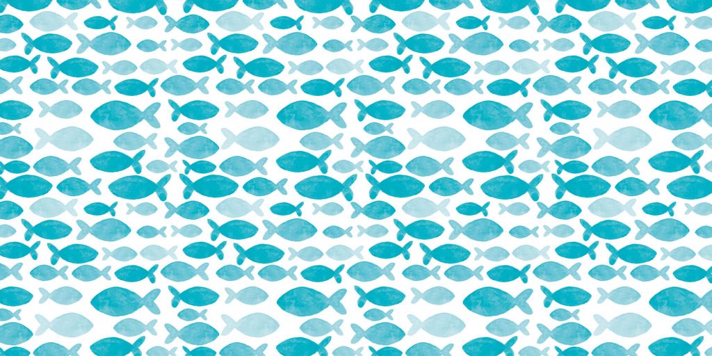 Poissons d'aquarelle