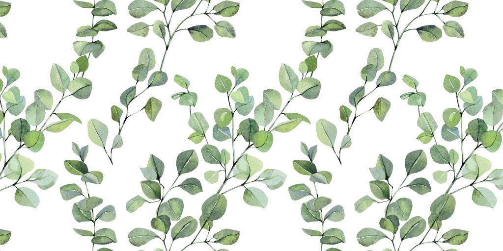 Aquarelle feuilles et branches