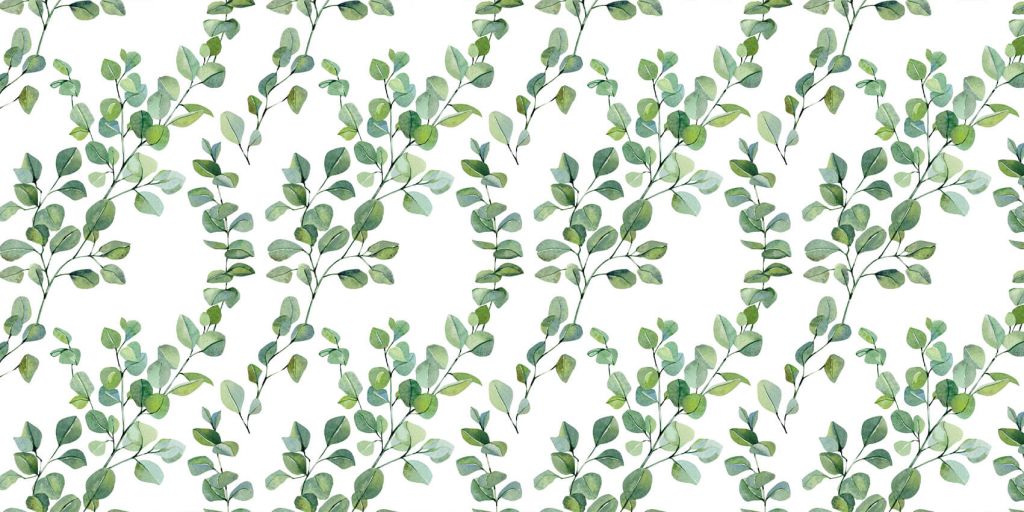 Aquarelle feuilles et branches
