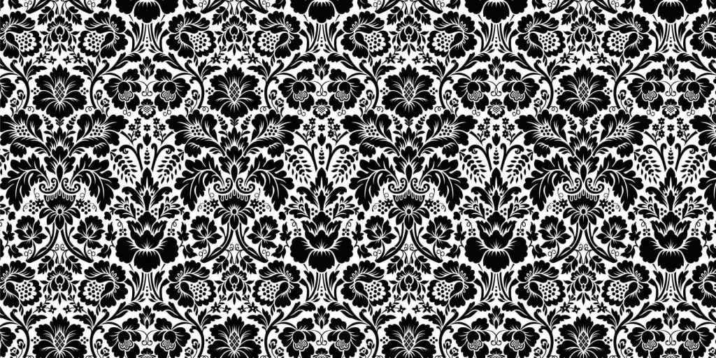Damas noir et blanc