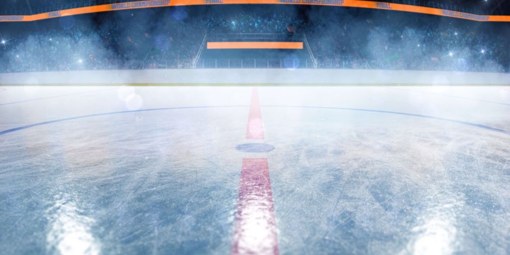 Terrain de hockey sur glace