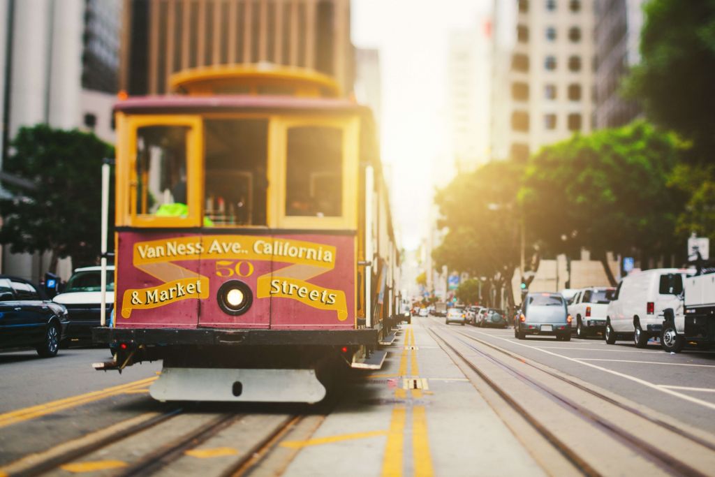 Tram à San Francisco