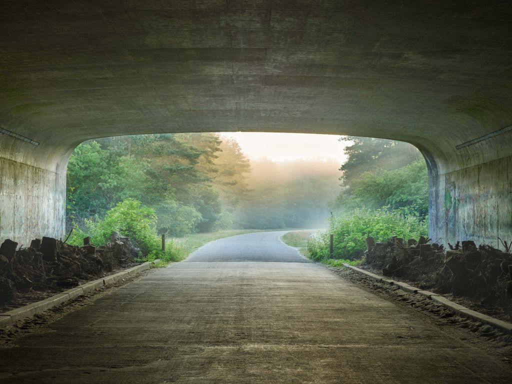 Le soleil au bout d'un tunnel