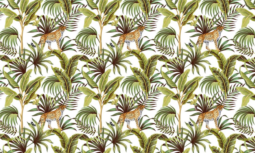 Motifs de léopards