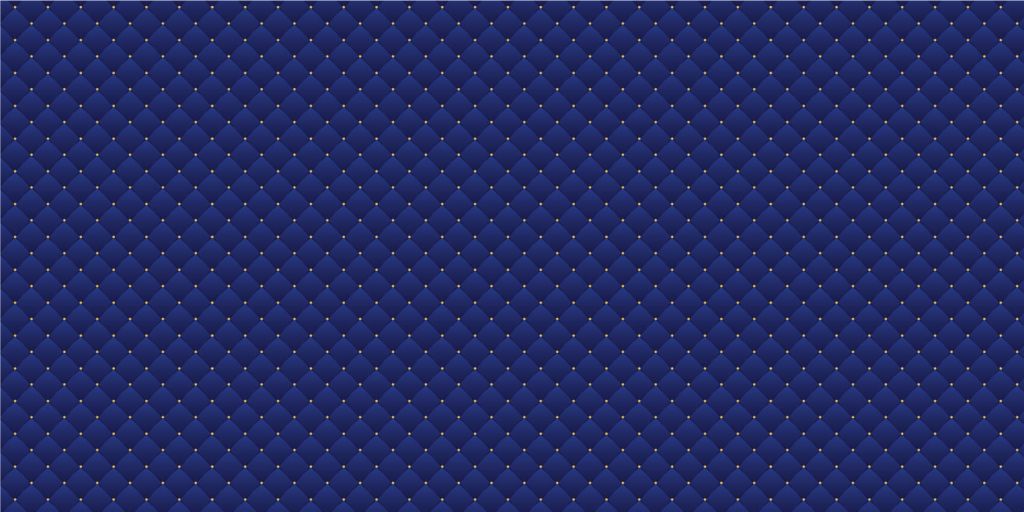 Motif Chesterfield bleu foncé