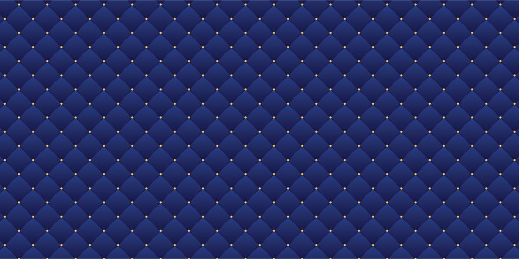 Motif Chesterfield bleu foncé
