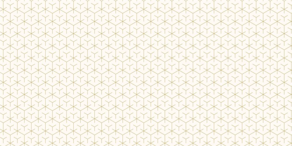 Motif Hexagones géométriques, blanc
