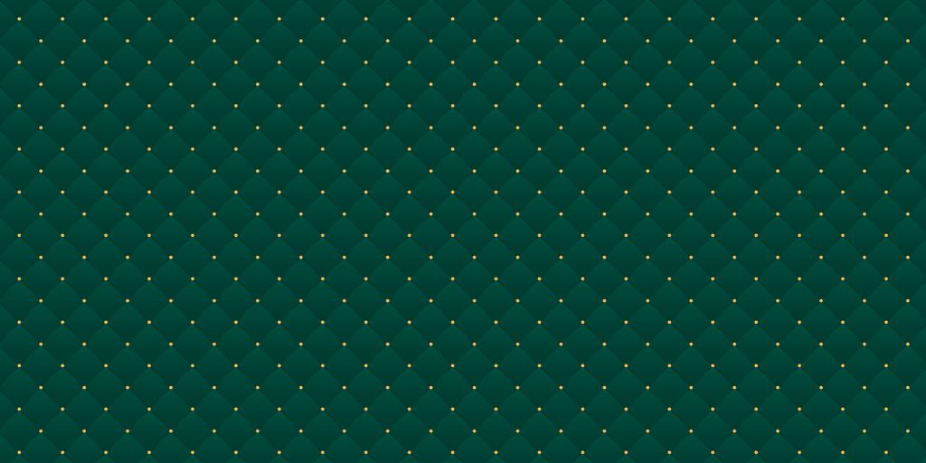 Motif chesterfield vert foncé