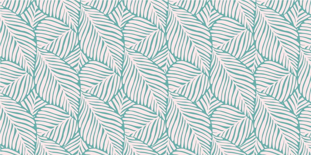 Motif Feuilles de couleur tropicale