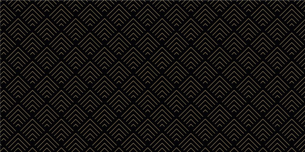 Motif Lignes dorées, noires