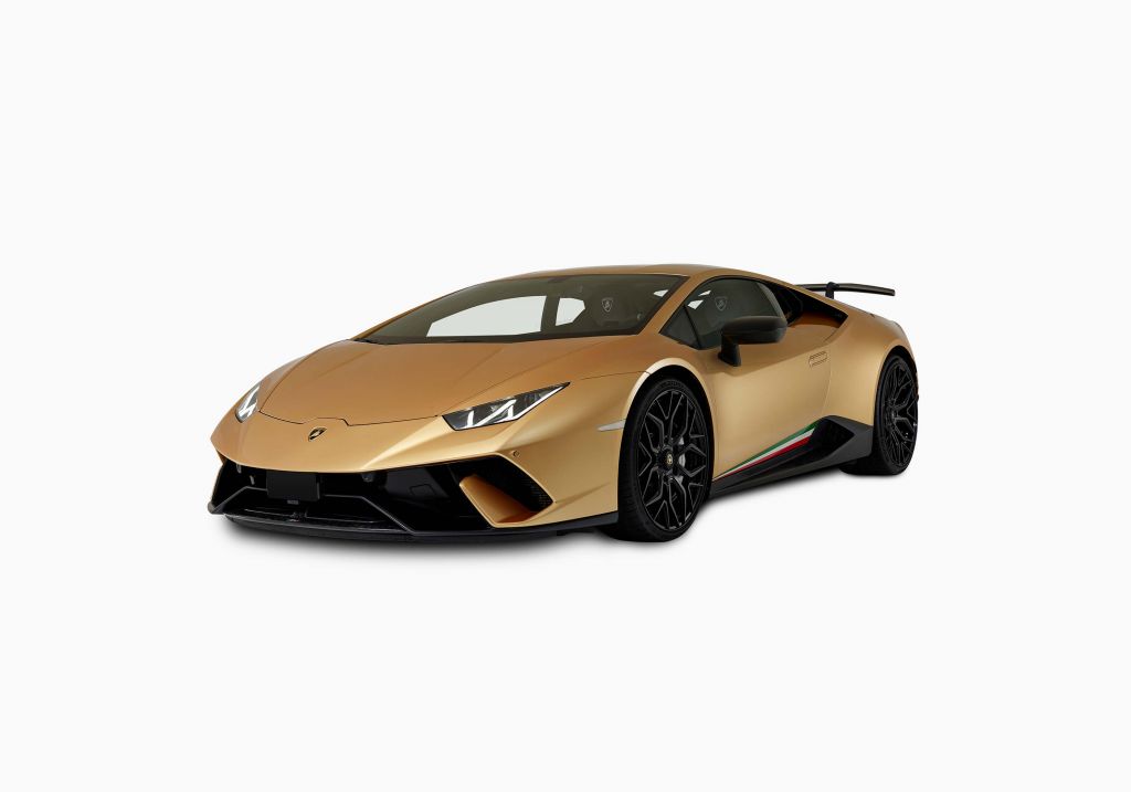 Lamborghini Huracán - Avant droit, blanc