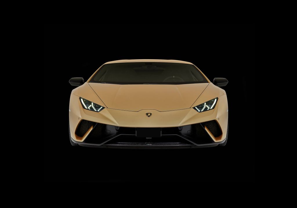 Lamborghini Huracán - Avant, noir
