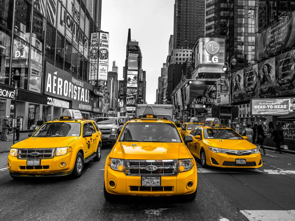 Taxi sur Broadway