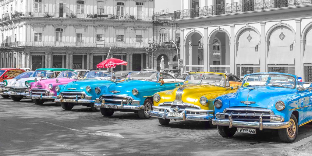 Voitures traditionnelles cubaines