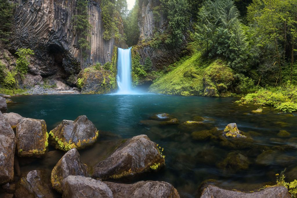 Chute d'eau aux États-Unis