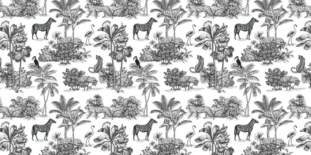 Tropical noir et blanc