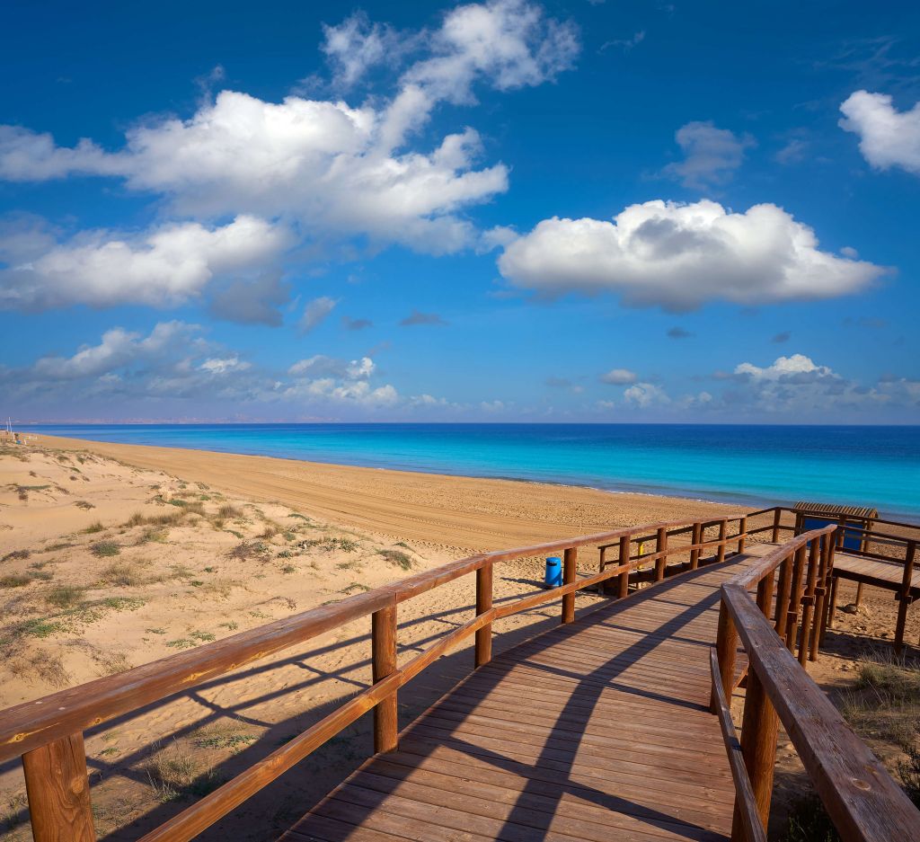 Chemin de la plage