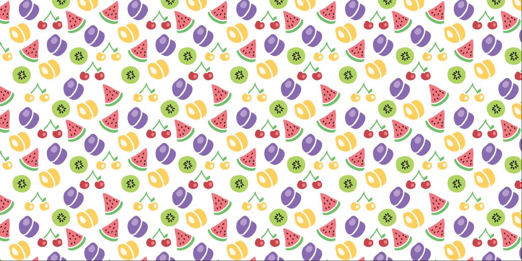 Motif de fruits