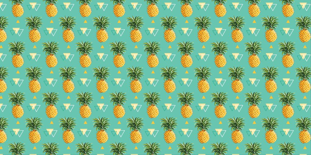 Motif d'ananas
