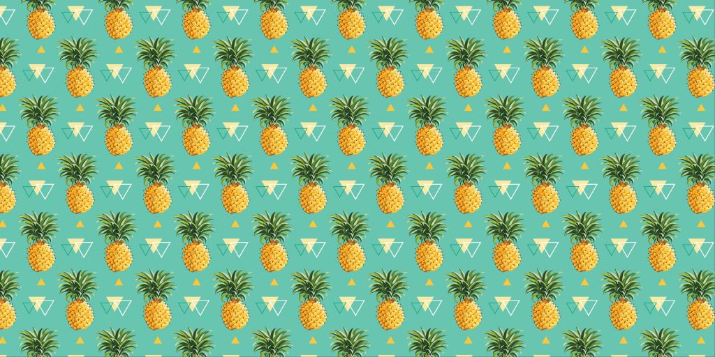 Motif d'ananas