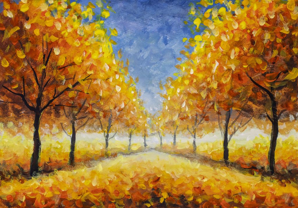 Peinture à l'huile paysage